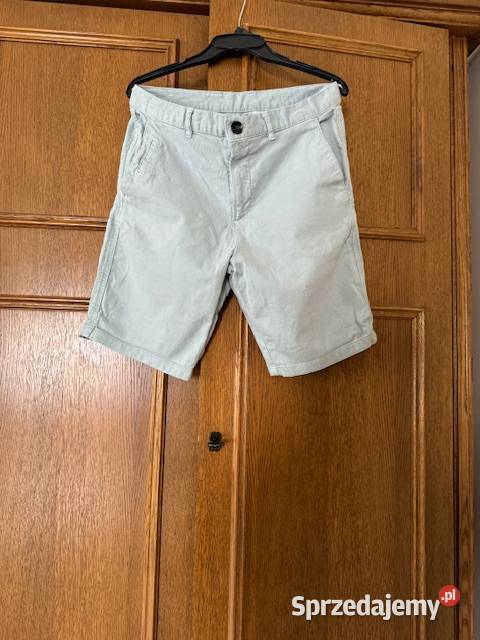 Spodenki męskie Zara 38 seledyn krótkie z Odzież codzienna Częstochowa