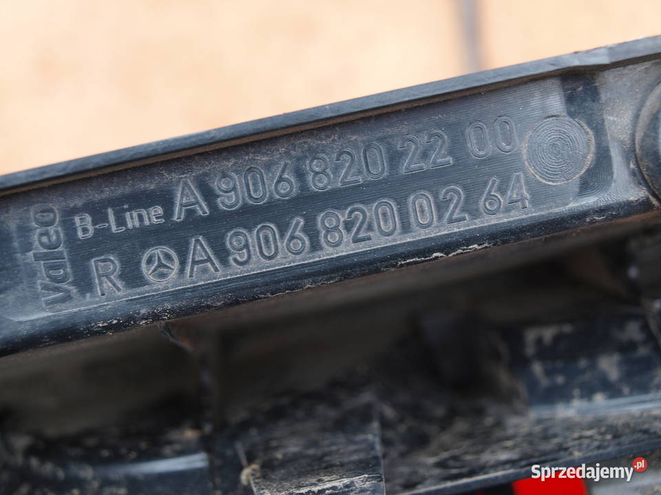 Mercedes Sprinter lampa prawa tył 2006 2018r prawe wielkopolskie Kalisz