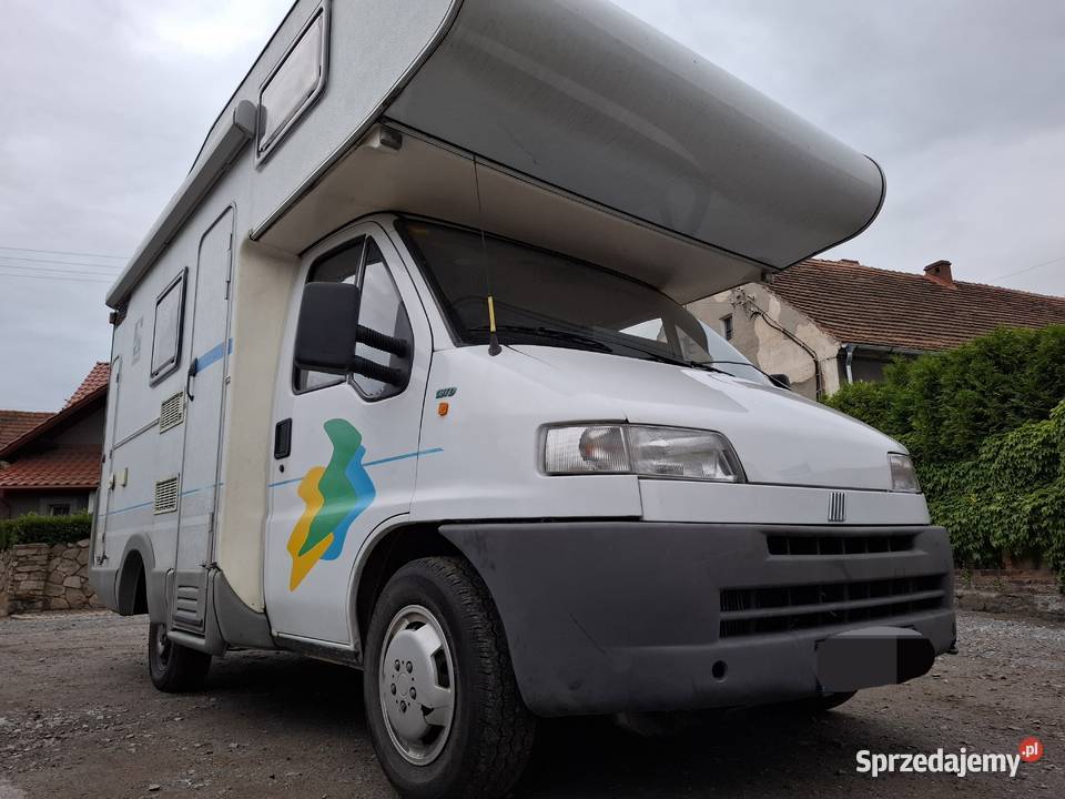 Fiat ducato camper idealny stan 131 Strzegom