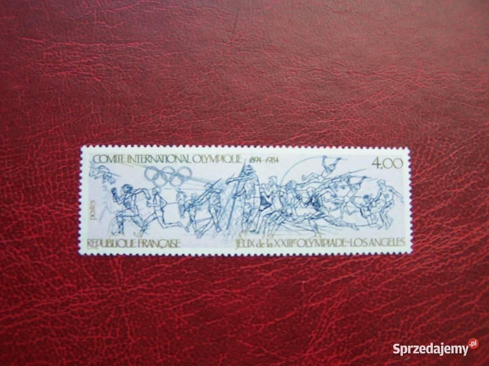 Francja 1984 MNH Sport 90 lecie Olimpiad Tychy