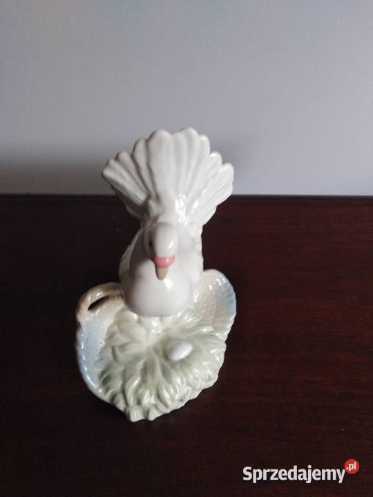 Porcelanowa figurka gołębią Valencia Made In podkarpackie Miejsce Piastowe sprzedam