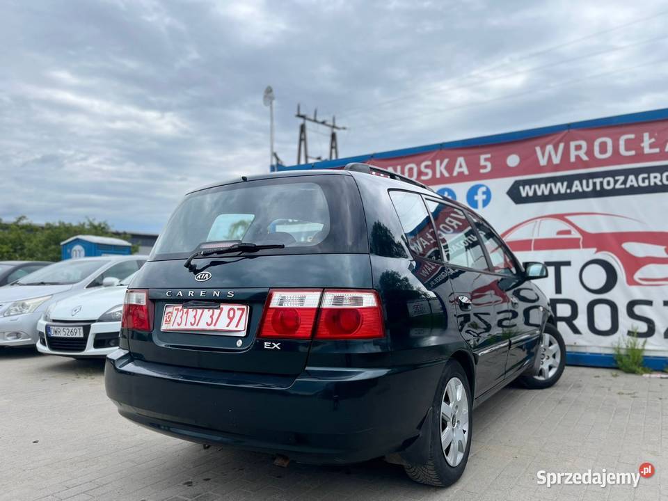 Kia Carens 18 Benzyna Klima Elektryka Rodzinny dolnośląskie Wrocław