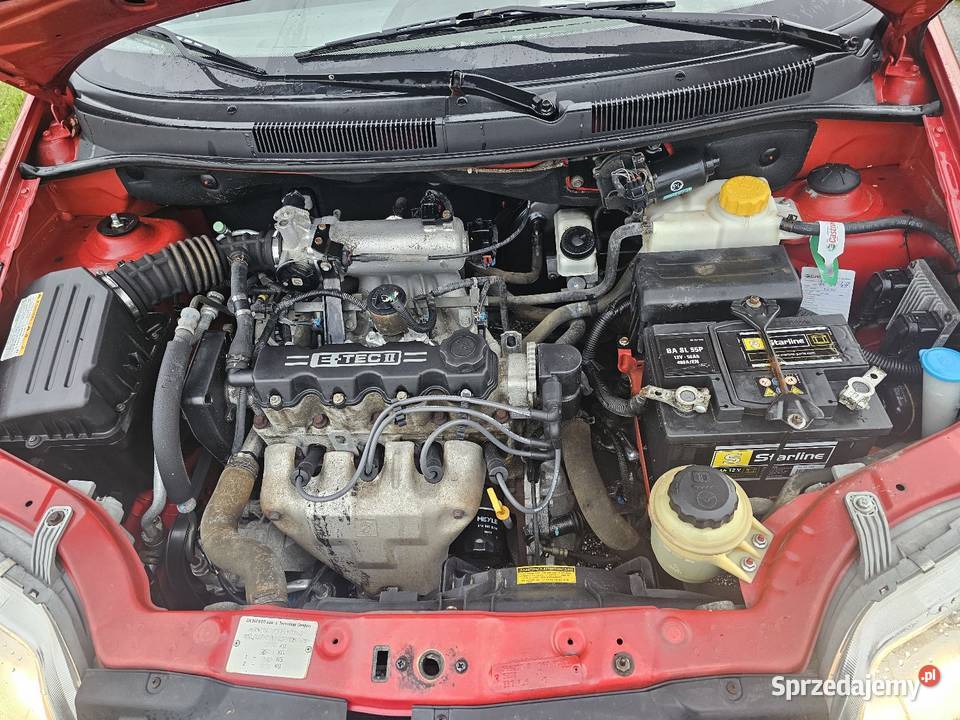 Chevrolet Aveo 14 8v niski przebieg polski salon Chotynin