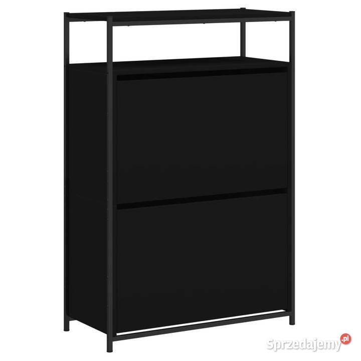 Szafka na buty czarna 75x34x112 materiał Warszawa sprzedam