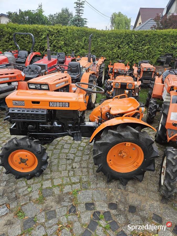 Traktorek japoński kubota B1400 4x4 B1500 B1600 kujawsko-pomorskie Rożno-Parcele