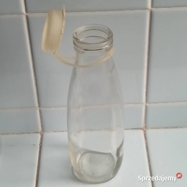 Butelka do śmietany z zamknięciem Prl