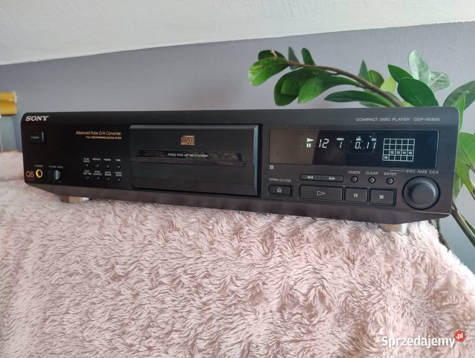 Odtwarzacz CD Sony cdp xe 800 z pilotem