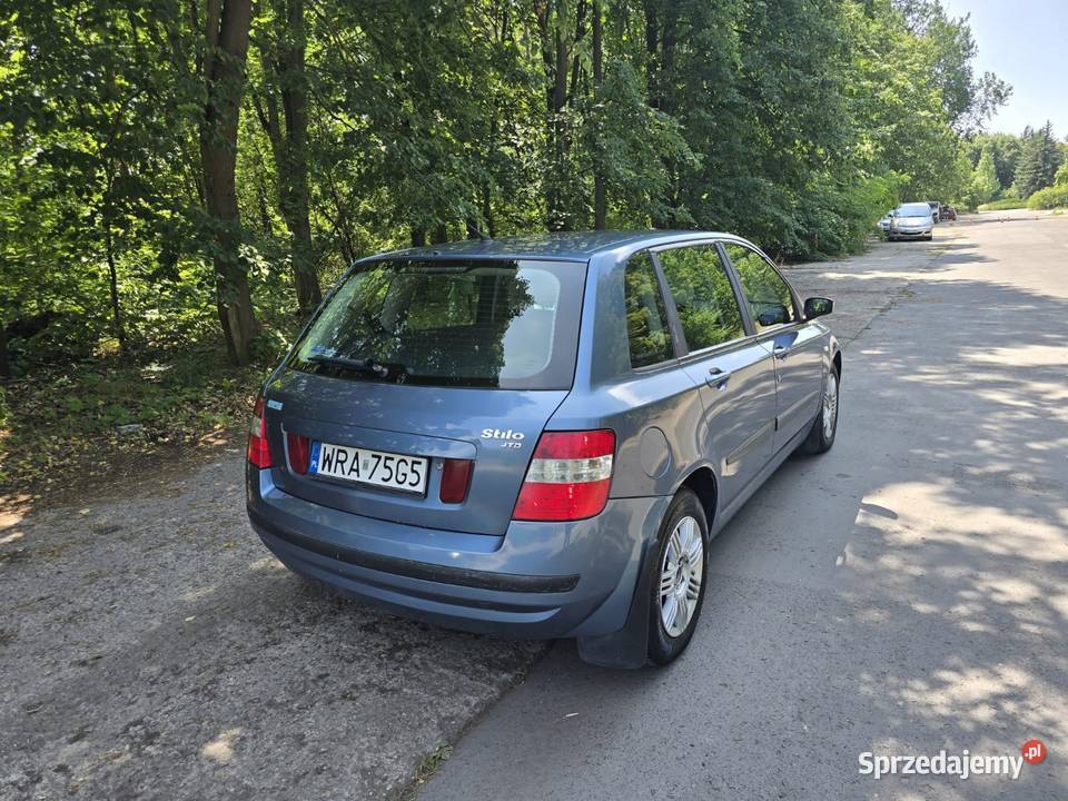 Fiat Stilo 19 JTD Rok produkcji 2002