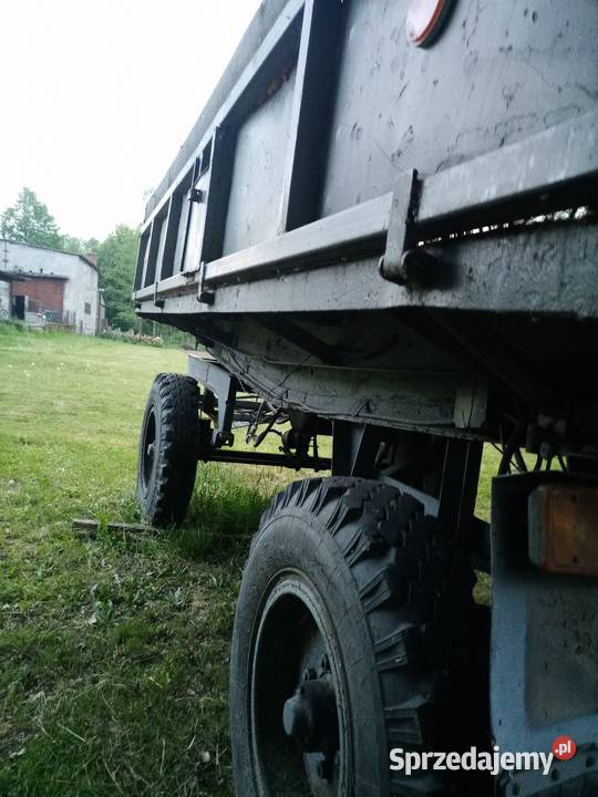 Przyczepa wywrotka Sanok D47 nieuszkodzony Zator