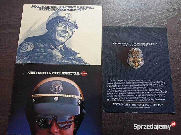 Harley Police USA Pozostałe Bydgoszcz