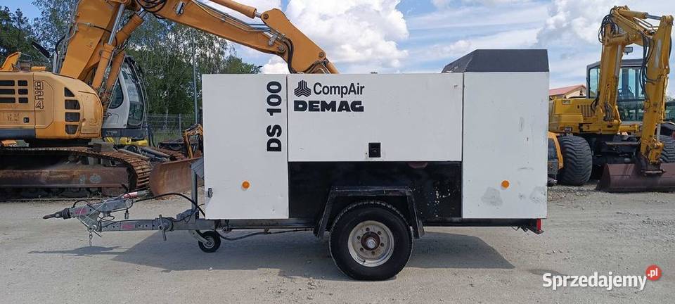 Kompresor śrubowy DEMAG DS 100 10 m3 Compair DS Sułów