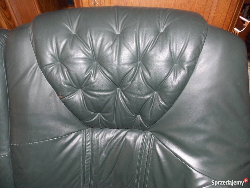 Narożnik ze skóry naturalnej Lulkowo