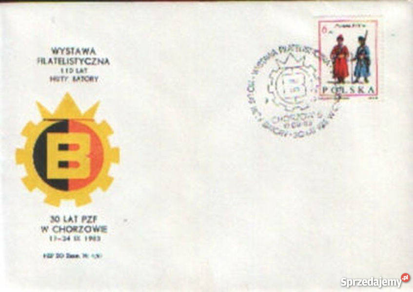 Kop WF 30 lat PZF w Chorzowie 1983 Gliwice sprzedam