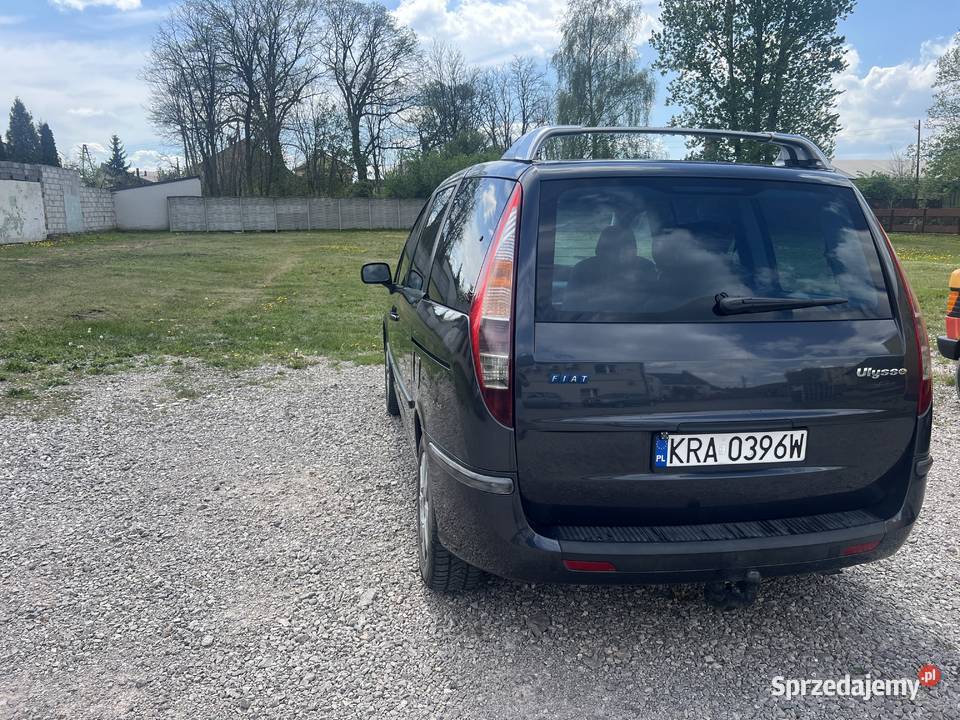 Fiat Ulysee 20 LPG 7 osób z hakiem