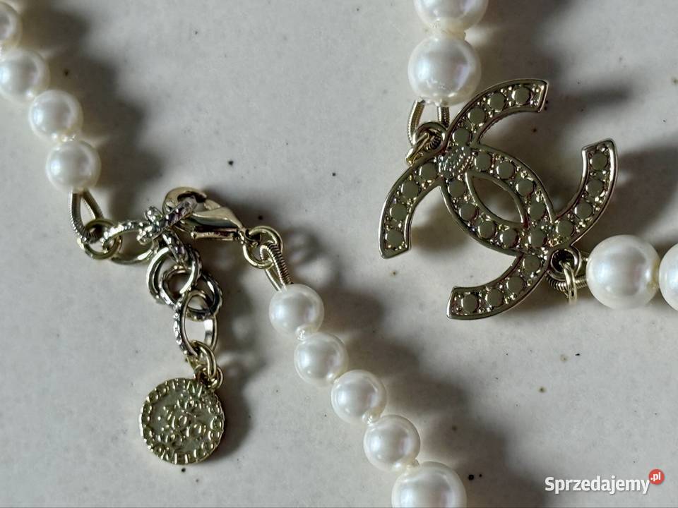 Naszyjnik ze sztucznych pereł Gdynia