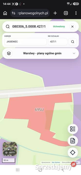 Działka Inwestycyjna 176 ha DK92 Ogrodzona Prąd inwestycyjna Sprzedaż sprzedam