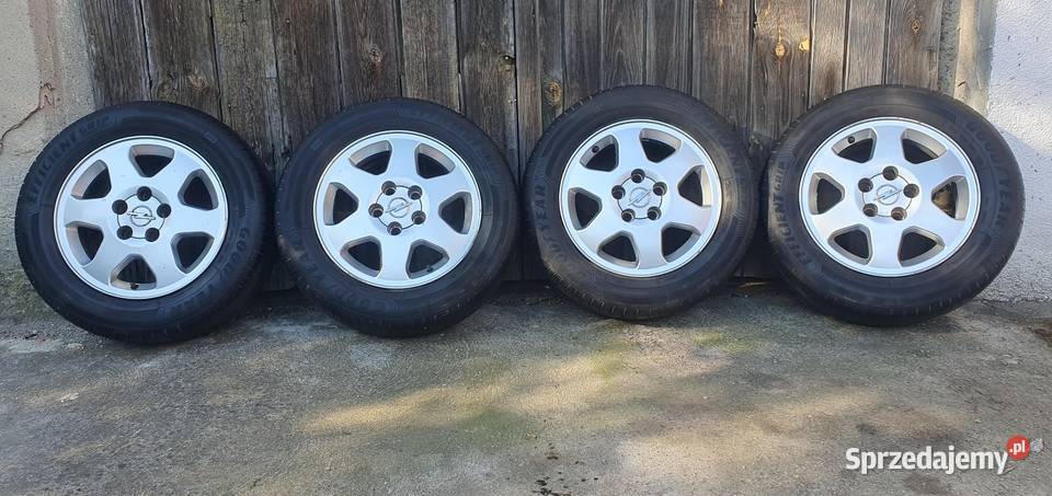 4x 15 5x110 ET 43 6JX15H2 Alufelgi opony lato