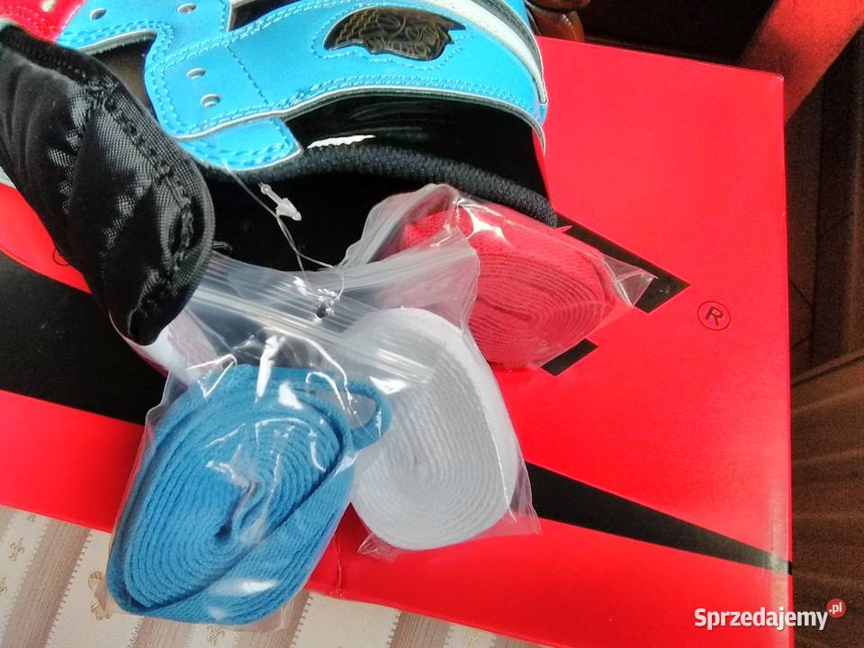 NOWE Nike Air Jordan 1 High Fearless UNC Chicago czerwony Poznań