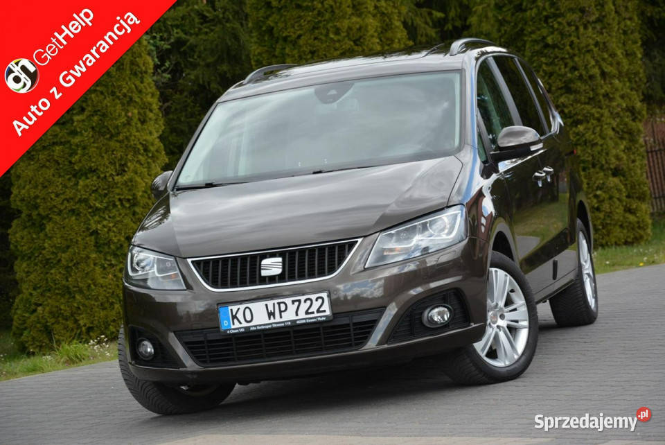 Seat Alhambra 7Foteli DSG biXenon Ledy Skóry Samochody osobowe Ostrów Mazowiecka