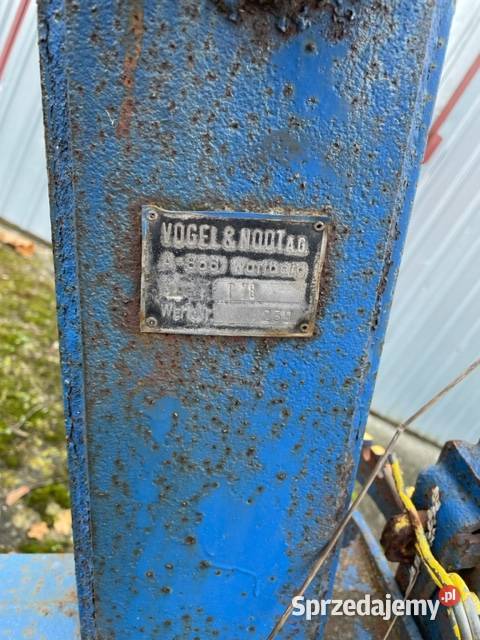 3 skibowy pług Vogel noot Pługi Wysoka sprzedam