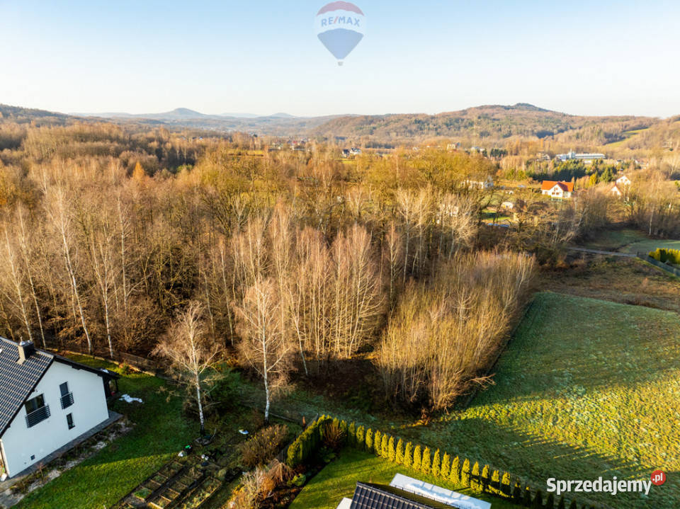 Krzywaczka działka pod bliźniaka dwa domy sprzedam