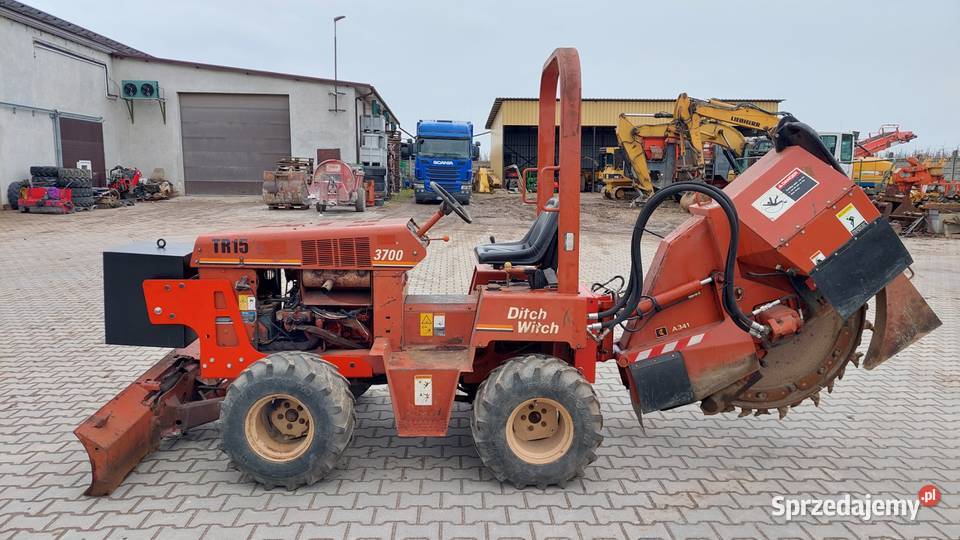 Koparka tarczowa Ditch Witch 3700 DD A341 Sochaczew