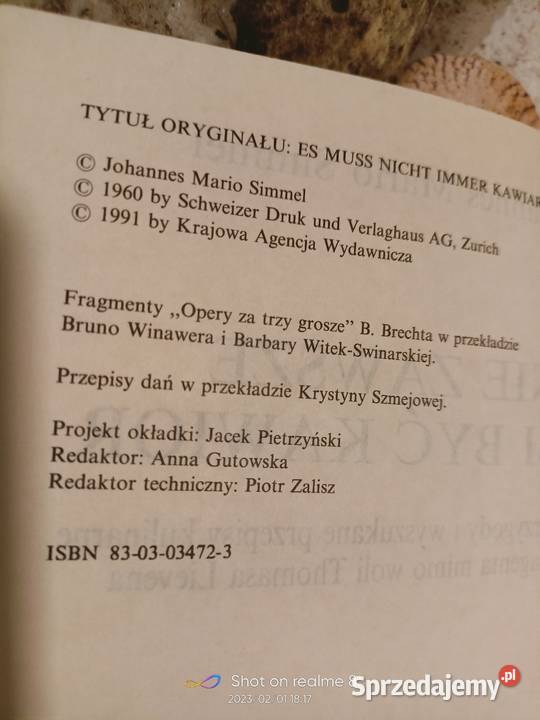 Nie zawsze może być kawior unikat okazy Warszawa