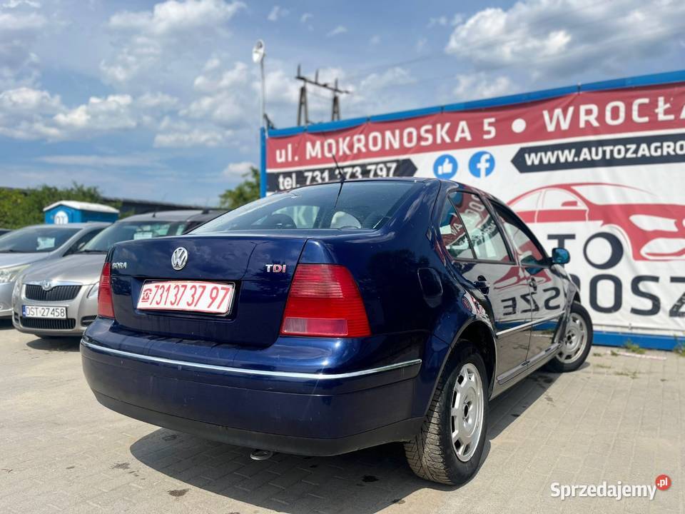 Volkswagen Bora 19 TDI Climatronic Elektryka dolnośląskie Wrocław