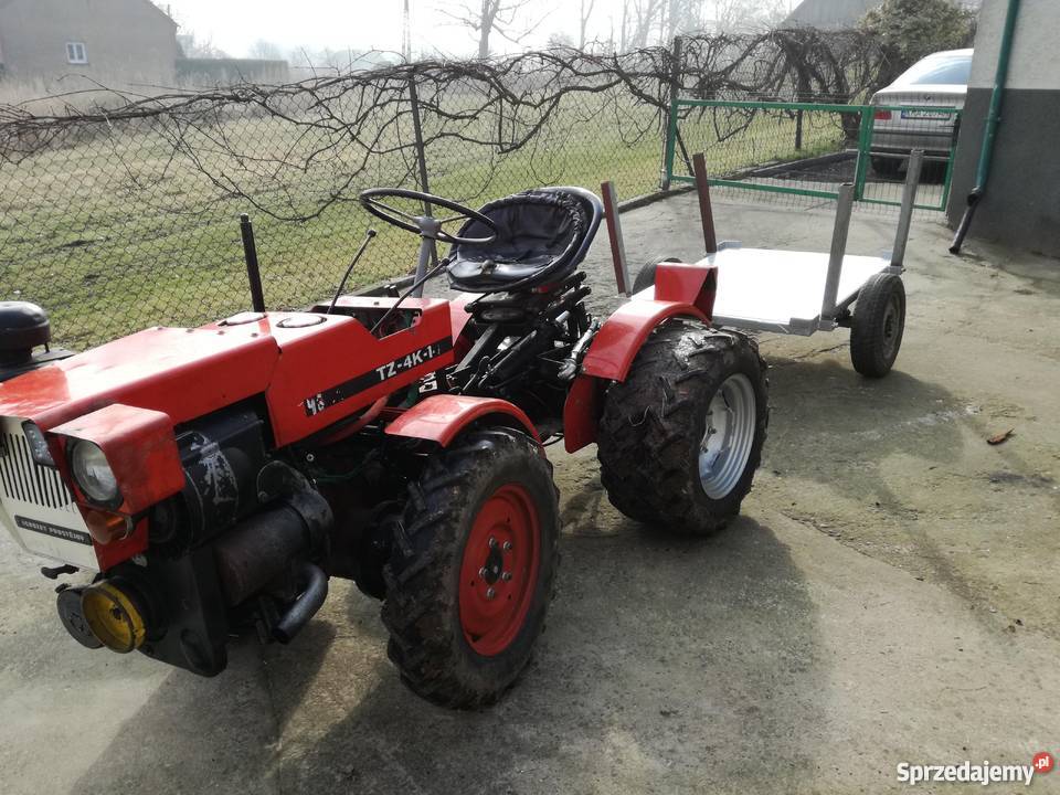 Traktorek Tz4k14 Hydraulika3punktowy podnośnik Pneumatyczne siedzenie Ciągniki