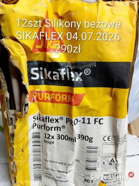 Silikony SIKAFLEX Koloru beżowego Ostrów Wielkopolski