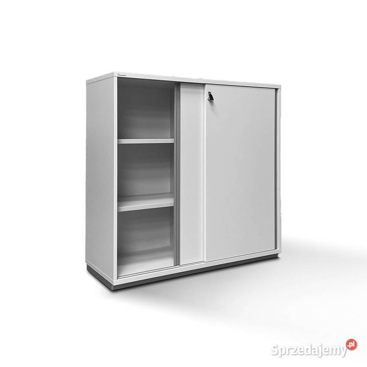 Szafa biurowa modułowa Neudoerfler Lineo biała Kraków