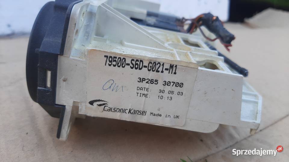 panel nawiewu klimatyzatyzacji Honda Civic VII Motoryzacja Dębno