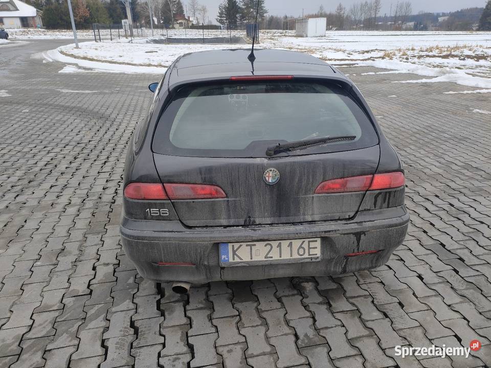 Sprzedam alfę 156 24jtd elektryczne szyby Łużna