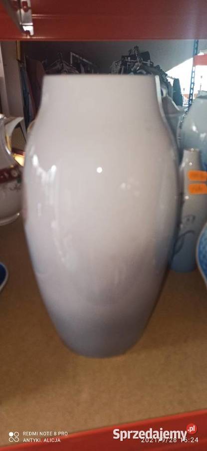 Wazon z kwiatami Royal Copenhaga B G Denmark Porcelana i szkło Gdańsk