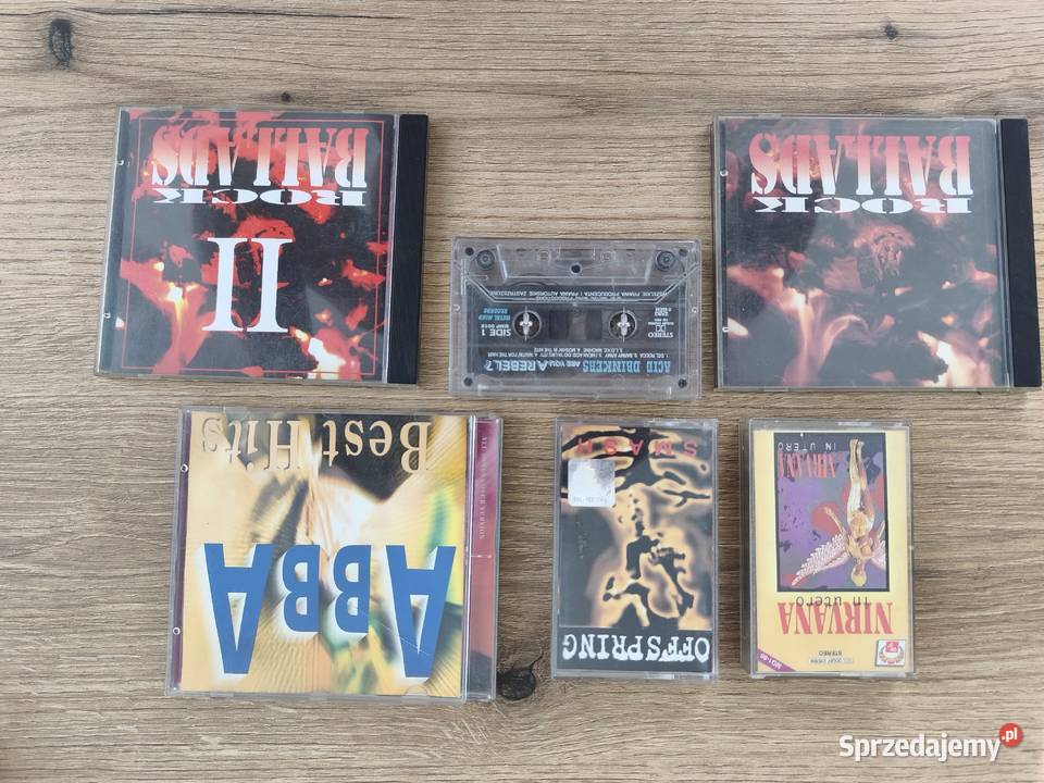 Stare płyty CD kasety Bielsko-Biała