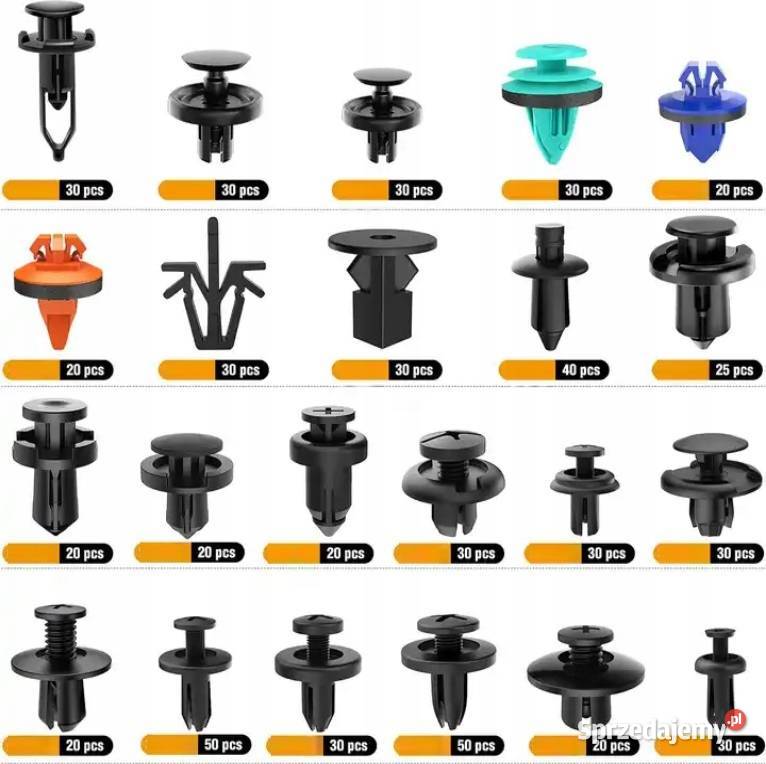 ZESTAW SPINEK KOŁKI SAMOCHODOWE 635 ŚCIĄGACZE Kędzierzyn-Koźle