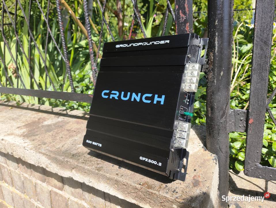 Wzmacniacz samochodowy 2 kanałowy Crunch GPX5002 śląskie Niegowonice