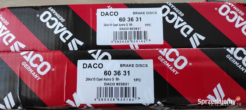 Zestaw tarcz klocków osłon tył Astra G Zafira B małopolskie Kraków