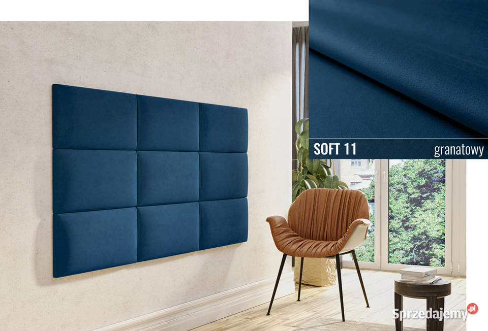 60 X 30 PANELE TAPICEROWANE ścienne SOFT kolory Gliwice