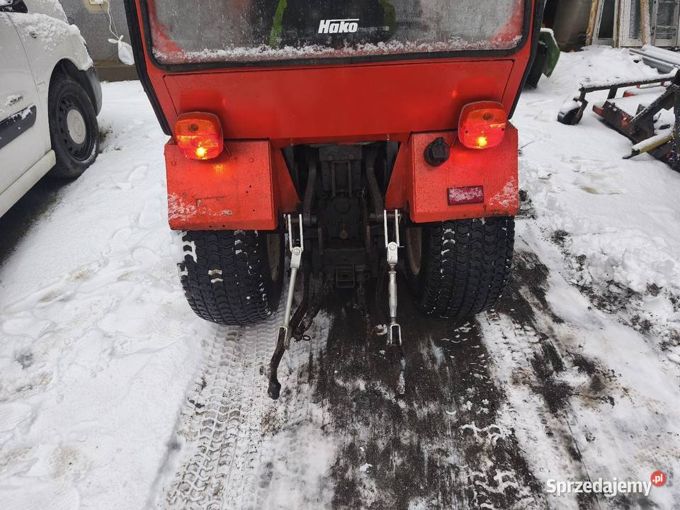Hako 1500d mini traktor Hakotrac