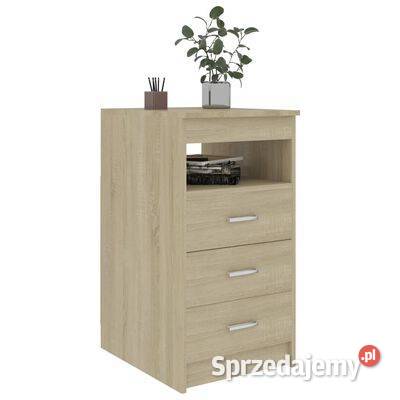 vidaXL Komoda dąb sonoma 40x50x76 materiał Warszawa