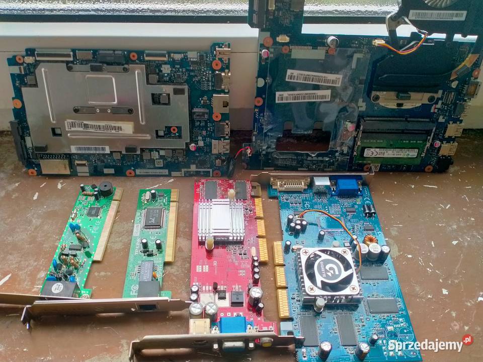 Pamięci ram płyty główne Elektronika Gniezno sprzedam