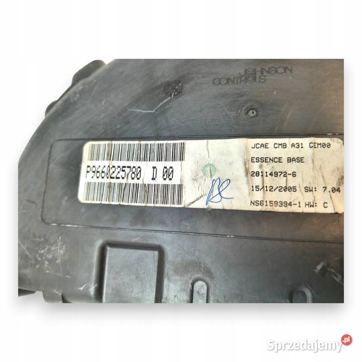 LICZNIK ZEGARY P9660225780 Citroen C3 I C2 11 14 Chełm