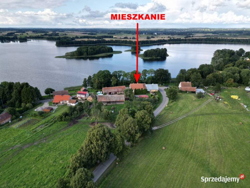Super Okazja Mazury mieszkanie brzegiem jeziora 1990zł/m2
