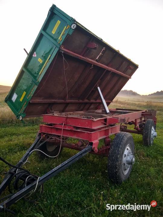 Przyczepa d50 d55 wywrotka Strzegowa