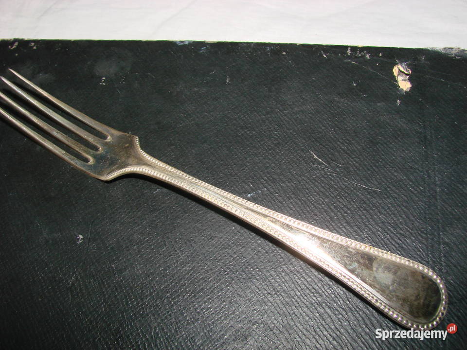 stary widelec stołowy ALPACCA Sztućce pomorskie Pruszcz Gdański sprzedam
