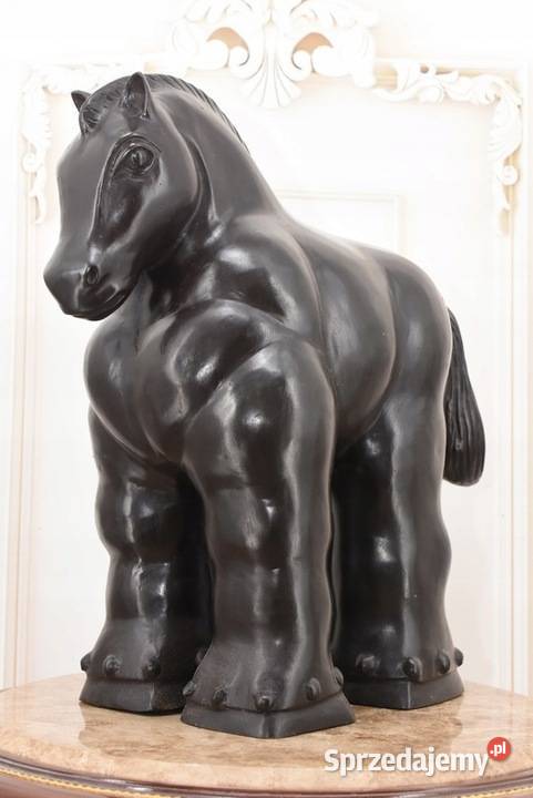 Nowoczesny Koń Fernando Botero Styl Figura sprzedam