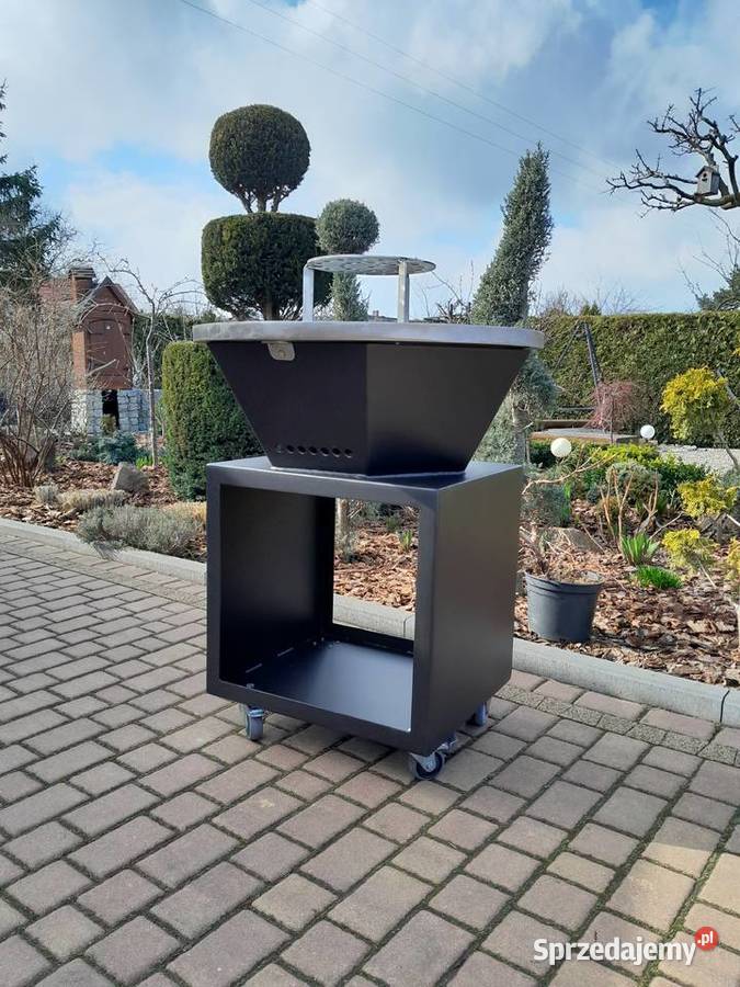 palenisko ogrodowe grill na drewno drzewo Damasławek