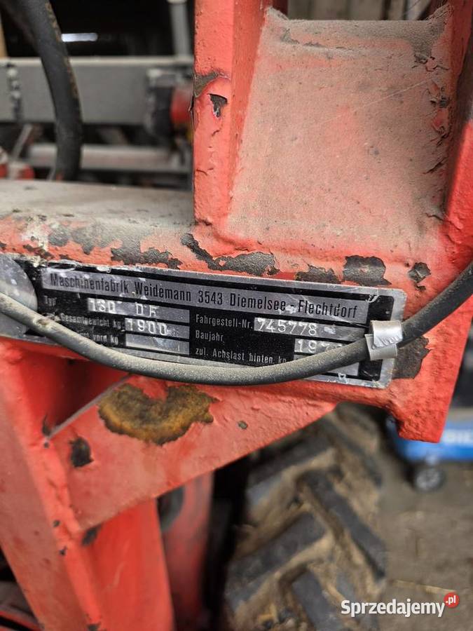 Ładowarka weidemann pomorskie Załakowo