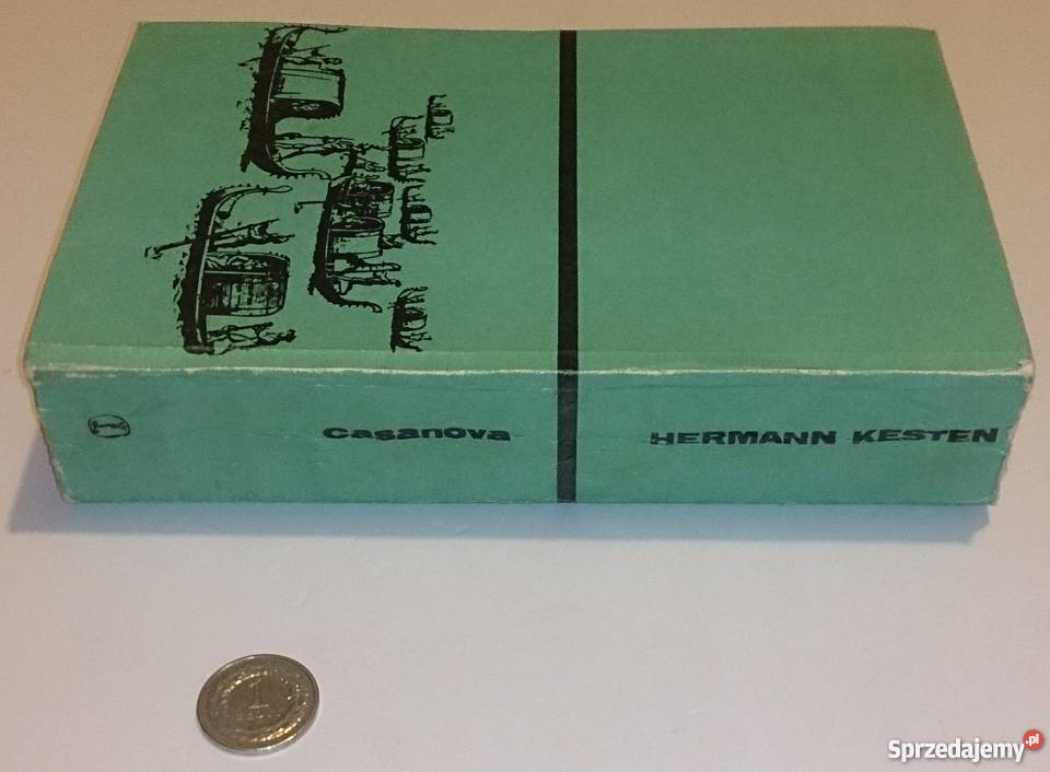 Hermann Kesten Casanova Książka Rogoźnik sprzedam